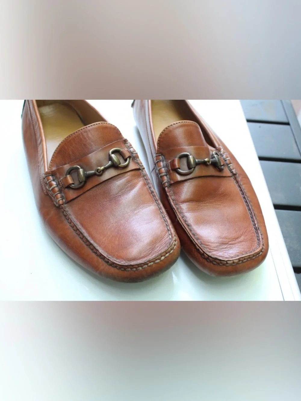 Cole Haan men’s horse bit loafers